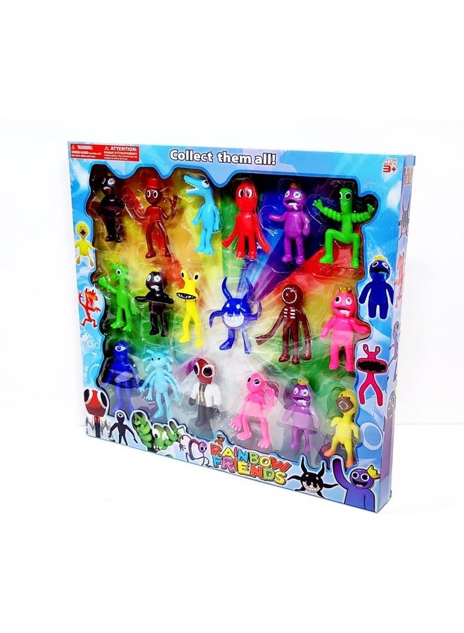 18 pcs Rainbow Friends Collection Doll Set Action Figures Toys for Kids Fans