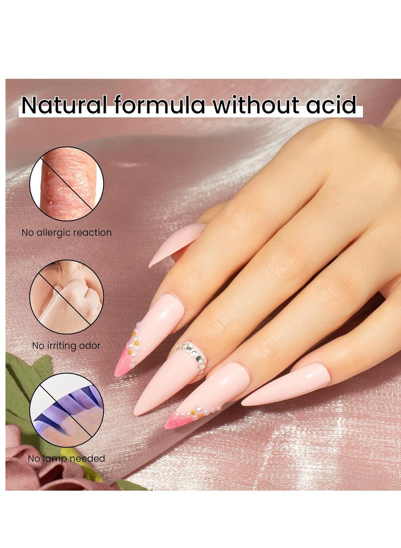 MAYCHAO Nail Prep Bond Primer, 15ML Acid free Nail Dehydrator for Acrylic and Gel Nail Polish, Fast Drying Superior Bonding Primer for Acrylic Powder Manicure Salon DIY at Home, 0.5 OZ