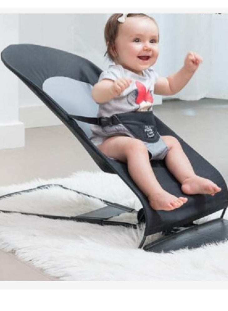 Baby Balance Chair Rocker( Blue-Black)