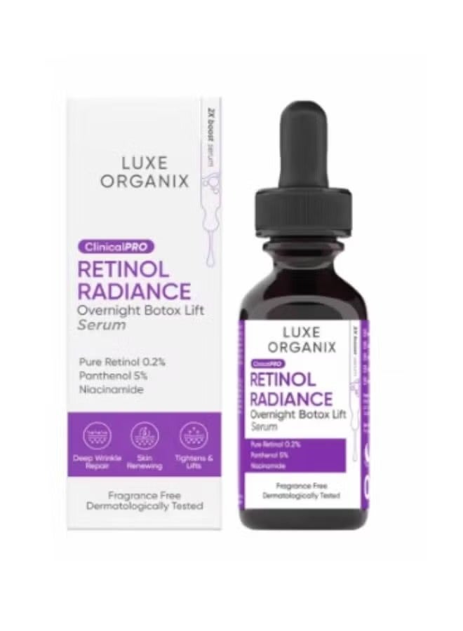 Luxe Organix Retinol Radiance Serum