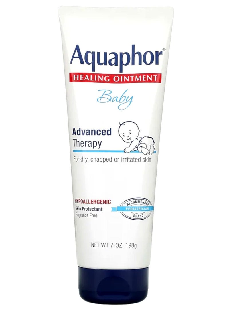 Aquaphor Healing Ointment Advanced Therapy Skin Protectant for Baby 7 Oz 198 g