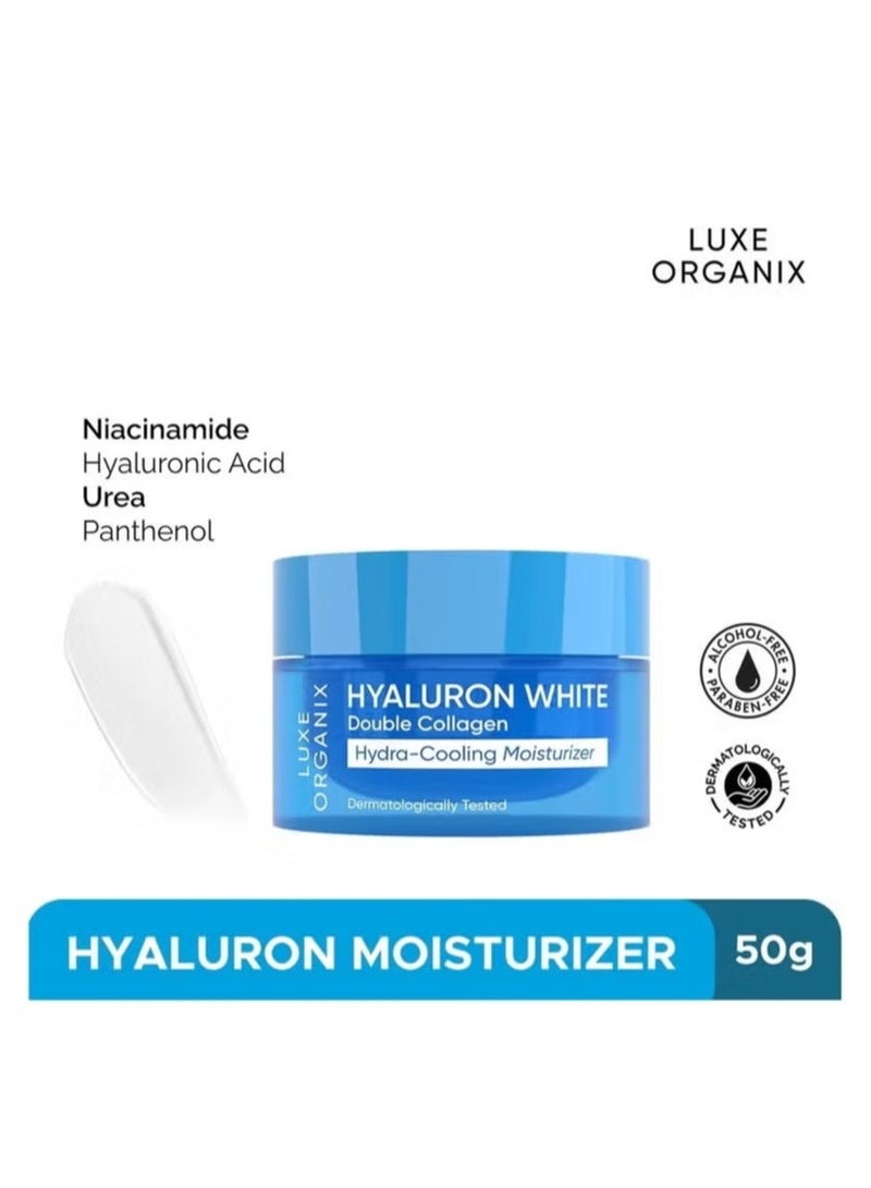 Hyaluron White Double Collagen Hydra Cooling Moisturizer 50g