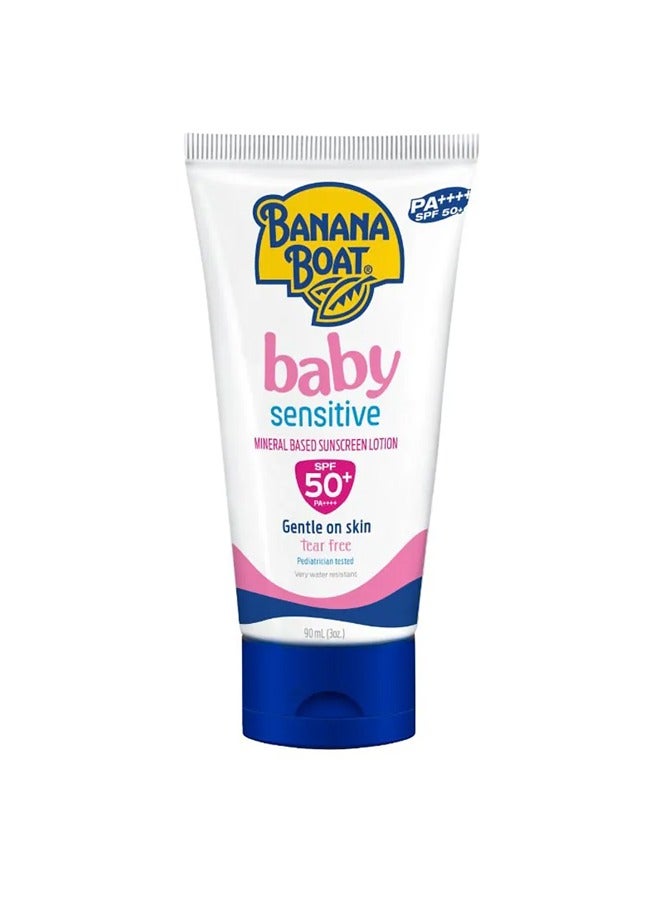 Baby Sensitive Mineral-Based Sunscreen Lotion SPF 50+ PA++++: Gentle Protection for Delicate Skin