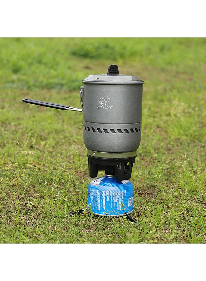 2100W Camping Gas Stove with Carry Bag Outdoor Gas Stove for Hiking Fishing Mountaineering