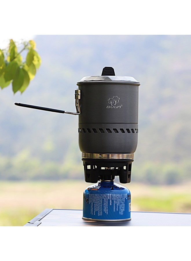 2100W Camping Gas Stove with Carry Bag Outdoor Gas Stove for Hiking Fishing Mountaineering