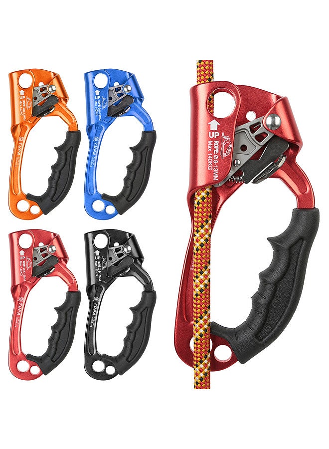 Outdoor Hand Ascender Climbing Ascender 8-13mm Vertical Rope Access Climbing Rescue Caving