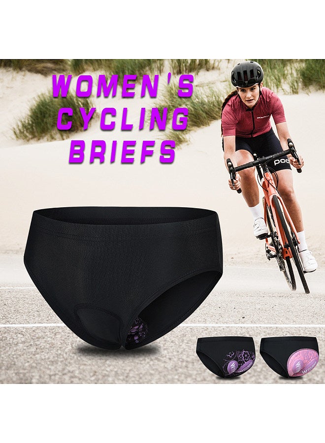 Women Cycling Underwear Gel Padded Bike Shorts MTB Bicycle Briefs Undershorts