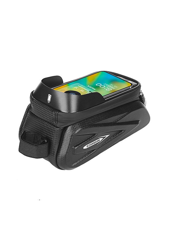 Bicycle Phone Mount Bags Waterproof Front Frame Top Tube Bag Cycling Bike Phone Tool Storage Bag Pack