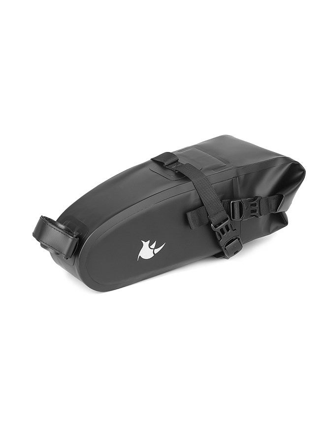 4L Outdoor Cycling Tail Bag Bicycle Rear Bag Cycling Accessory Waterproof Bike Saddle Bag Portable Foldable Bicycle Seats Bag
