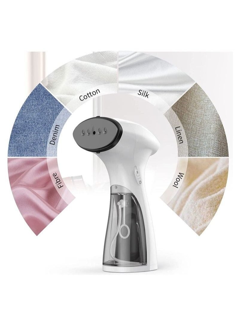 GY2000 Steam Straightener 1800W, Steam Brush Steamer Heating 25 g/min Steam, Steam Iron Clothes Small Appliances Usable for Travel and Home (UK)