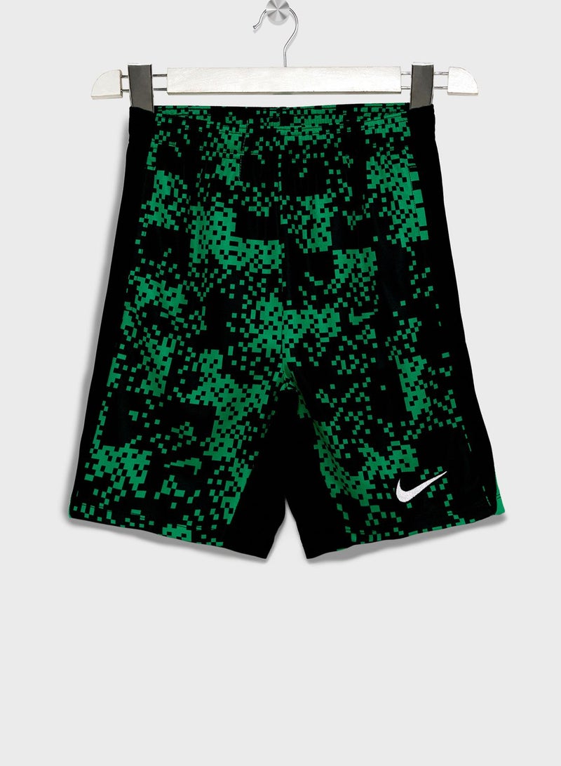 Kids Academy Graphic Shorts