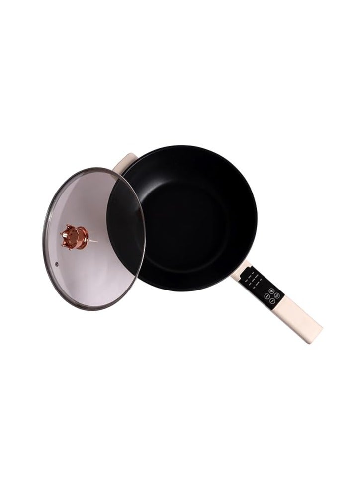 Multi Function CookingPot product Capacity: 4.0 L Multifunctional Electric Pot, Portable Ramen Cooker, Non-stick Mini Hot Pot for Steak, Egg, Oatmeal, Soup with Power Adjustable