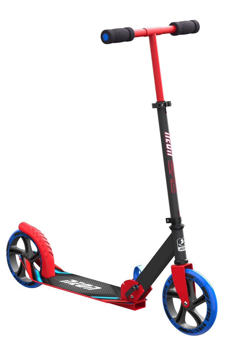 Neon EXO is the perfect 2 wheels scooter for first-time riders,with light-up and floding (Red)
