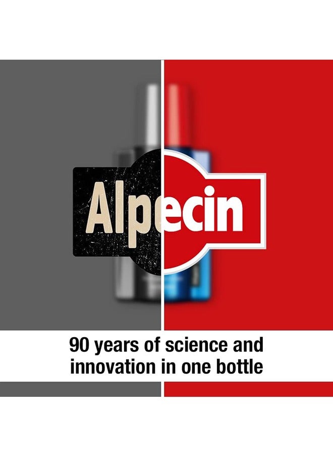 Alpecin Caffeine Liquid: Daily Leave-On Tonic for Stronger Hair Roots and Reduced Hair Loss 200 ML