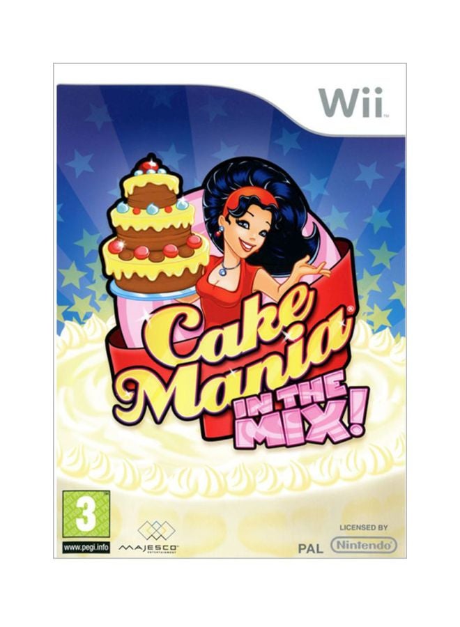 Cake Mania In the Mix! (Intl Version) - Children's - Nintendo Wii