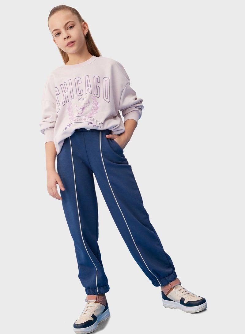 Girl Loose Fit Sweatpants