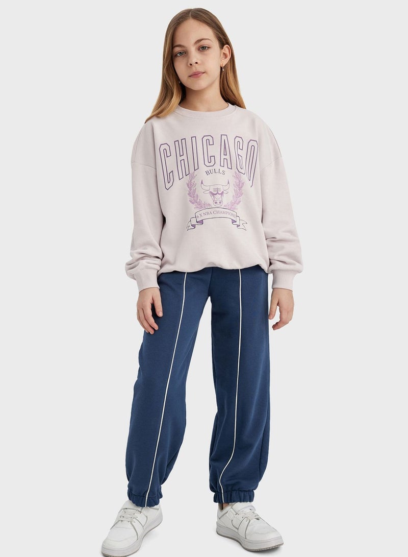 Girl Loose Fit Sweatpants