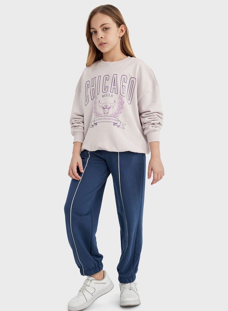 Girl Loose Fit Sweatpants