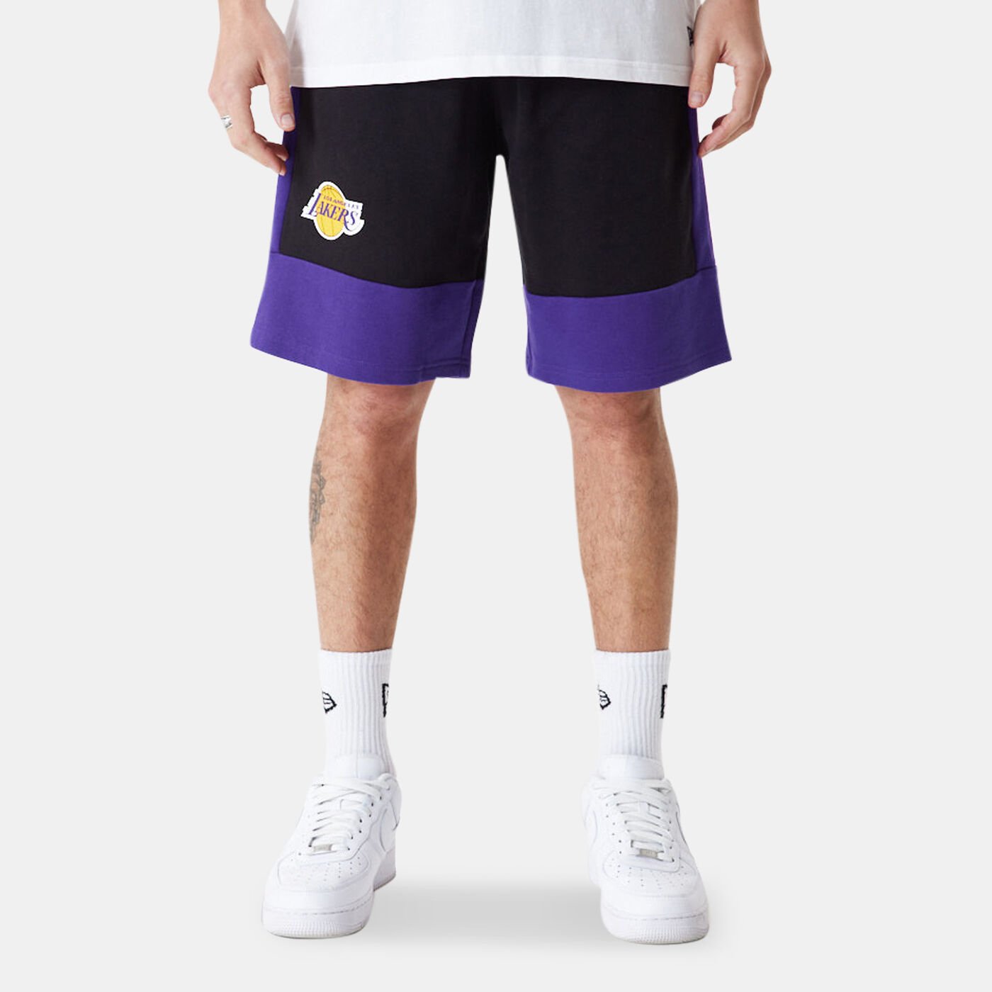 Men's NBA Los Angeles Lakers Colourblock Shorts