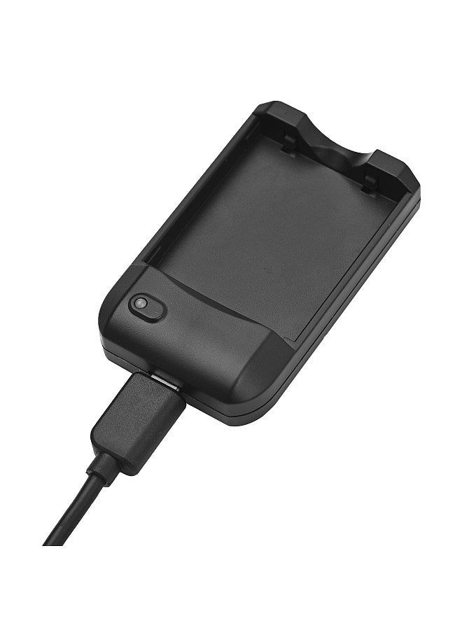 Mini Portable NP-6L Battery Charger with Indicator Light USB Charging Cable