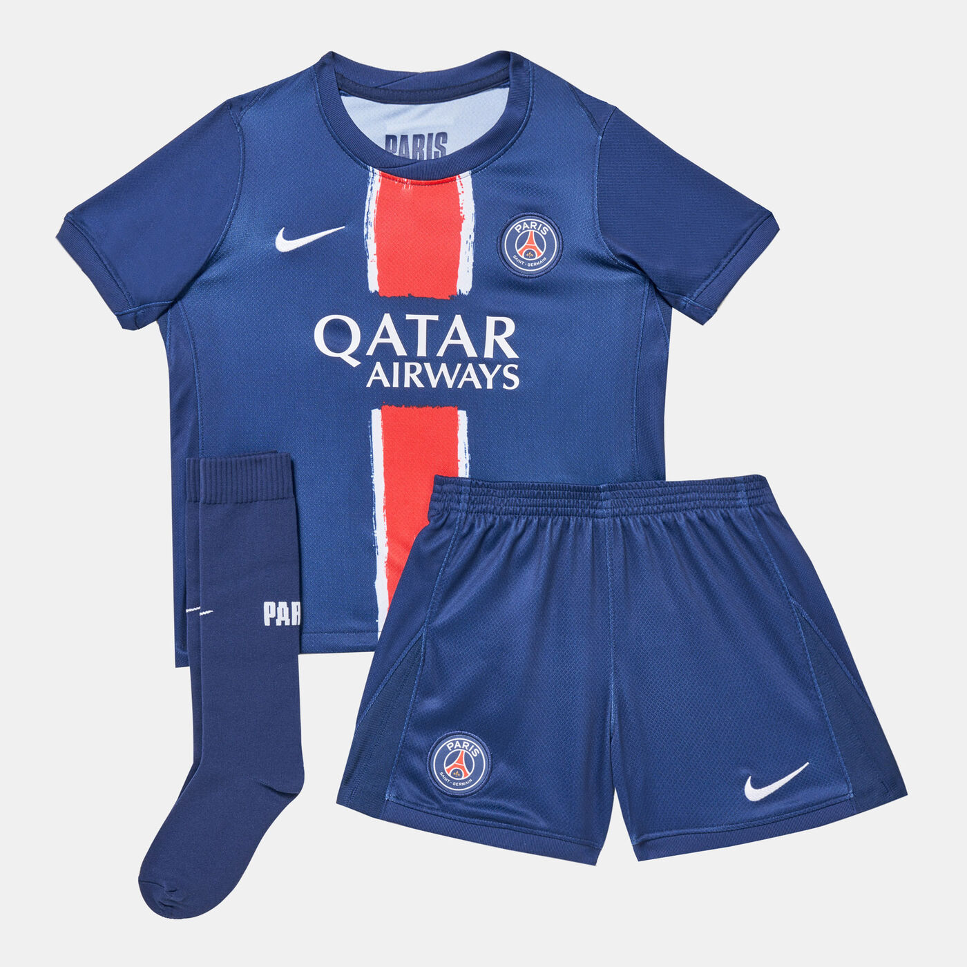 Kids' Paris-Saint Germain Dri-FIT Stadium Home Football Kit - 2024/25