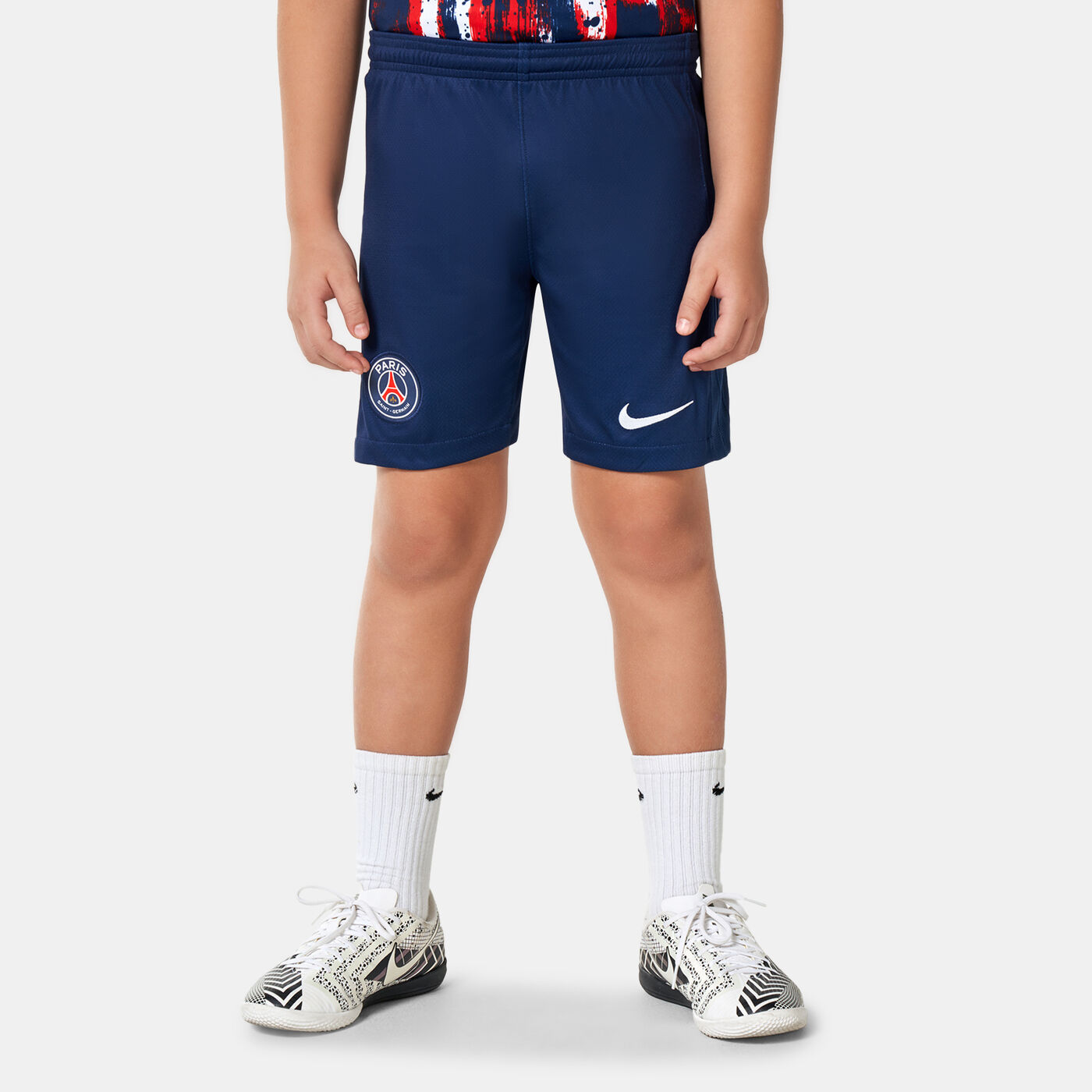 Kids' Paris Saint-Germain Dri-FIT Stadium Home Football Shorts - 2024/25 (Older Kids)