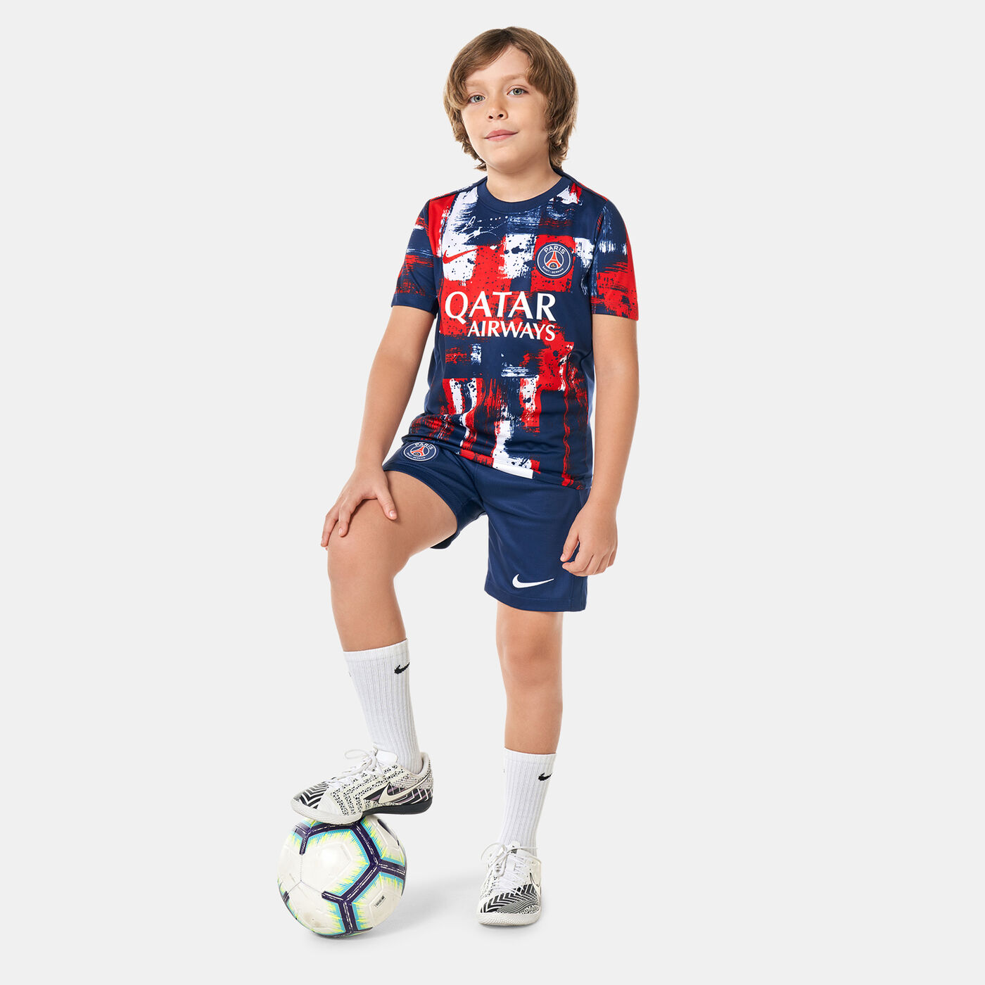 Kids' Paris Saint-Germain Dri-FIT Stadium Home Football Shorts - 2024/25 (Older Kids)