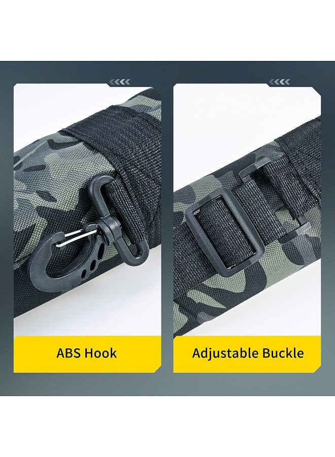 Foldable Fishing Pole Bag Fishing Tackle Storage Bags Portable Fishing Rod Bag