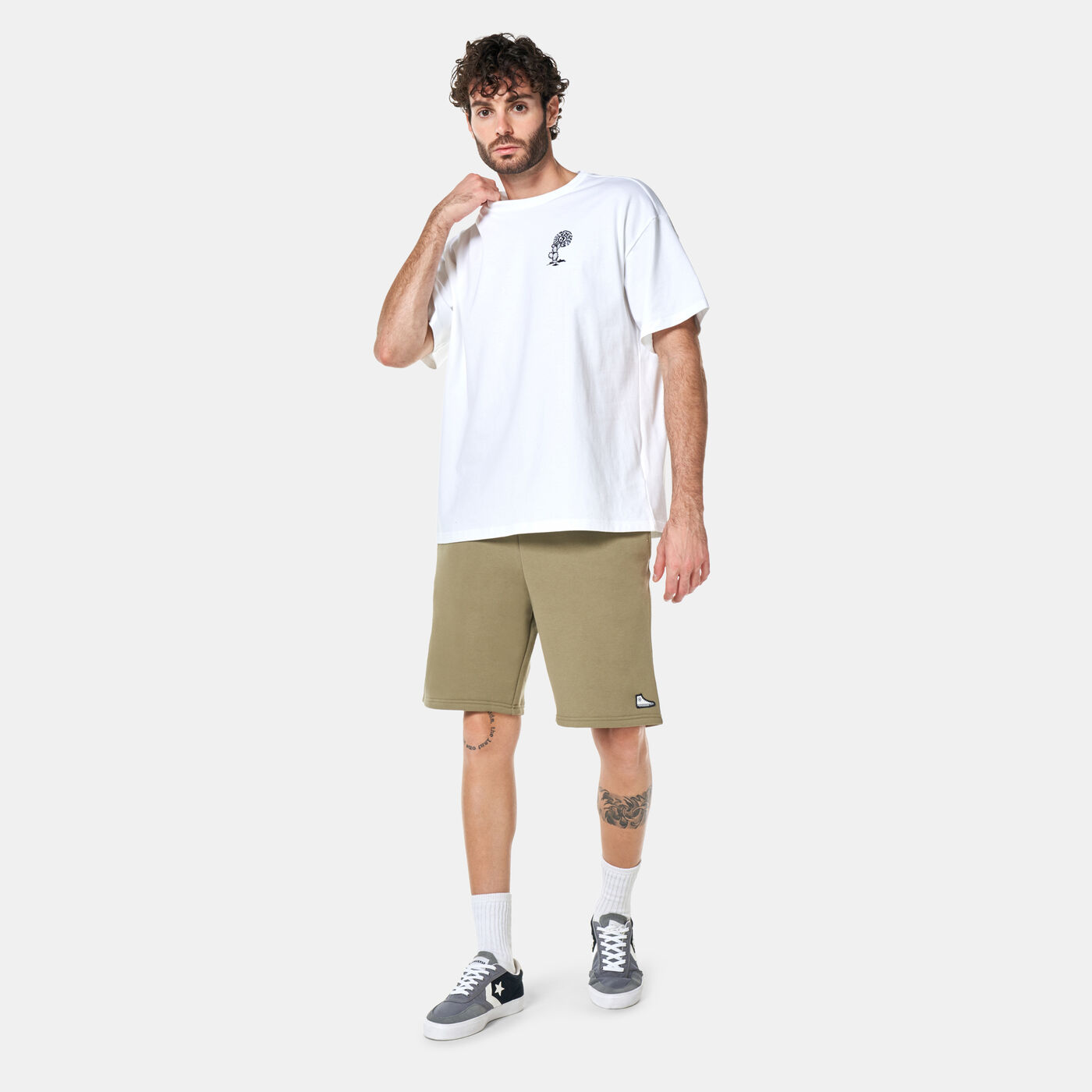 Go-To Sneaker Patch Shorts