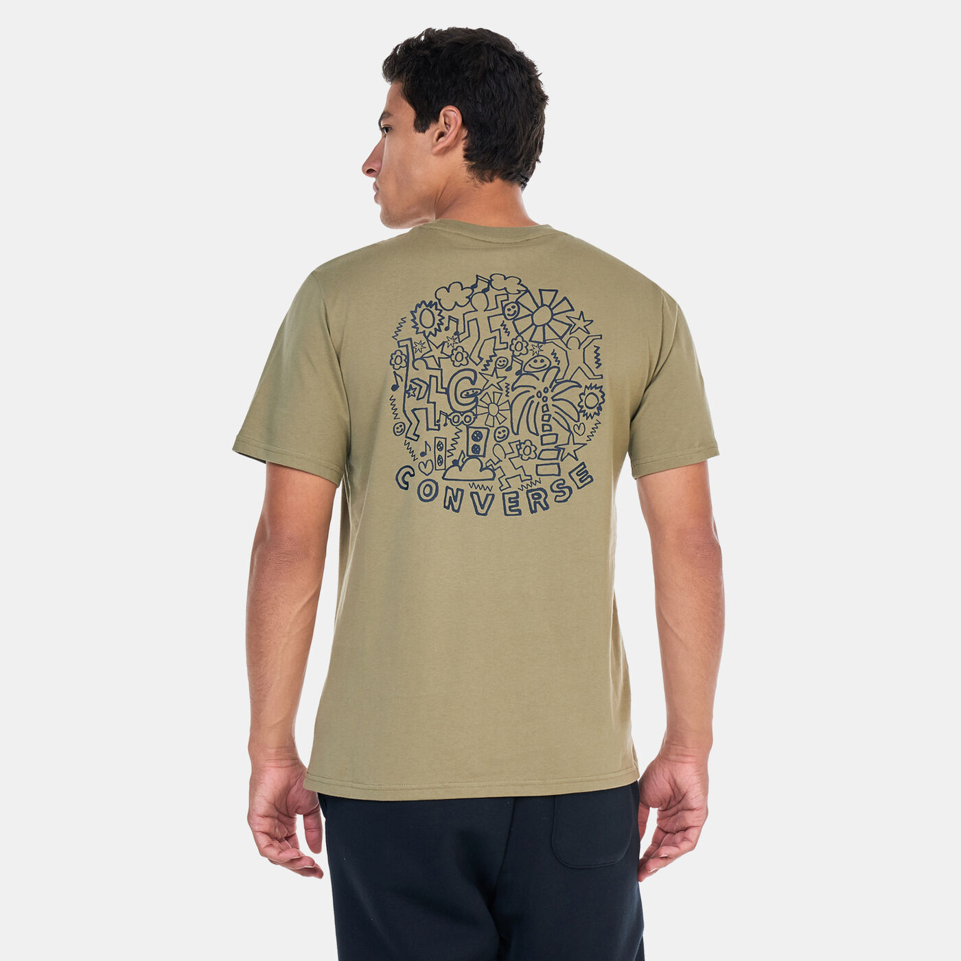 Men's Festival Stamp Art T-Shirt