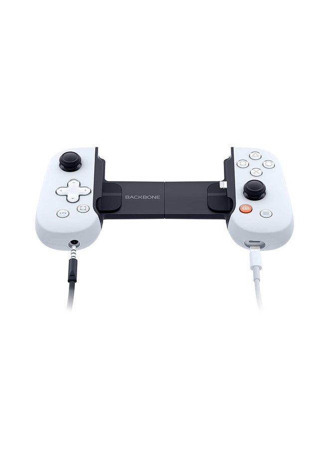 Backbone One iPhone Mobile Gaming Controller - PlayStation Edition - White