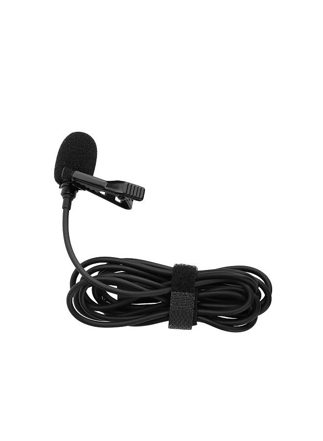 Lavalier Microphone Clip-on Microphone with Type-C Connector Plug & Play Compatible with Insta360 ONE R/RS/X2/RS 1-inch 360 Edistion Action 2/3