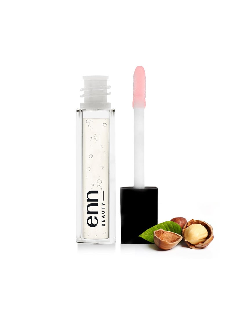 ENN Beauty pH Lip Gloss Non Sticky Color Changing Lip Oil with Squalene Macadamia Nut and Vitamin E for Soft and Plump Lips 1.5ml