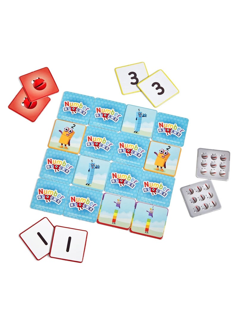 Number blocks Memory Match Game, Kids Age 3-5, Preschool Learning Activities, Toddler Numbers