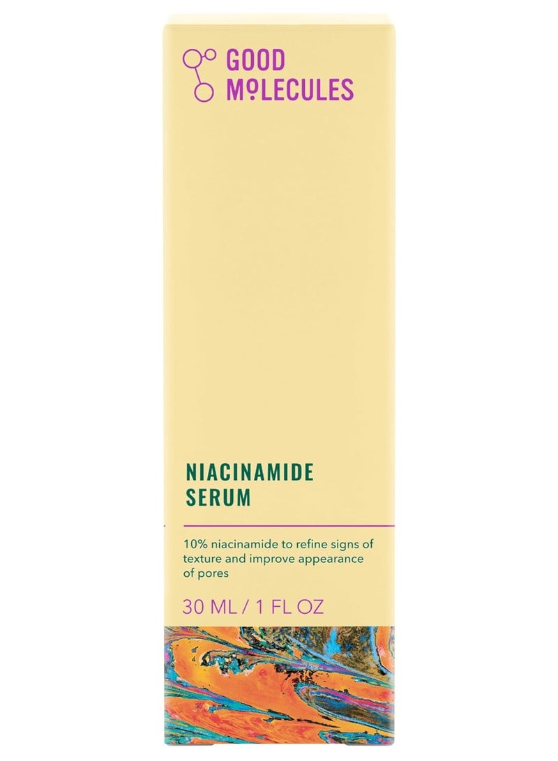 Good Molecules Niacinamide Serum - 10% Niacinamide Balancing B3 Facial Serum for Acne, Tone, Texture - Brightening and Hydrating Skincare for Face