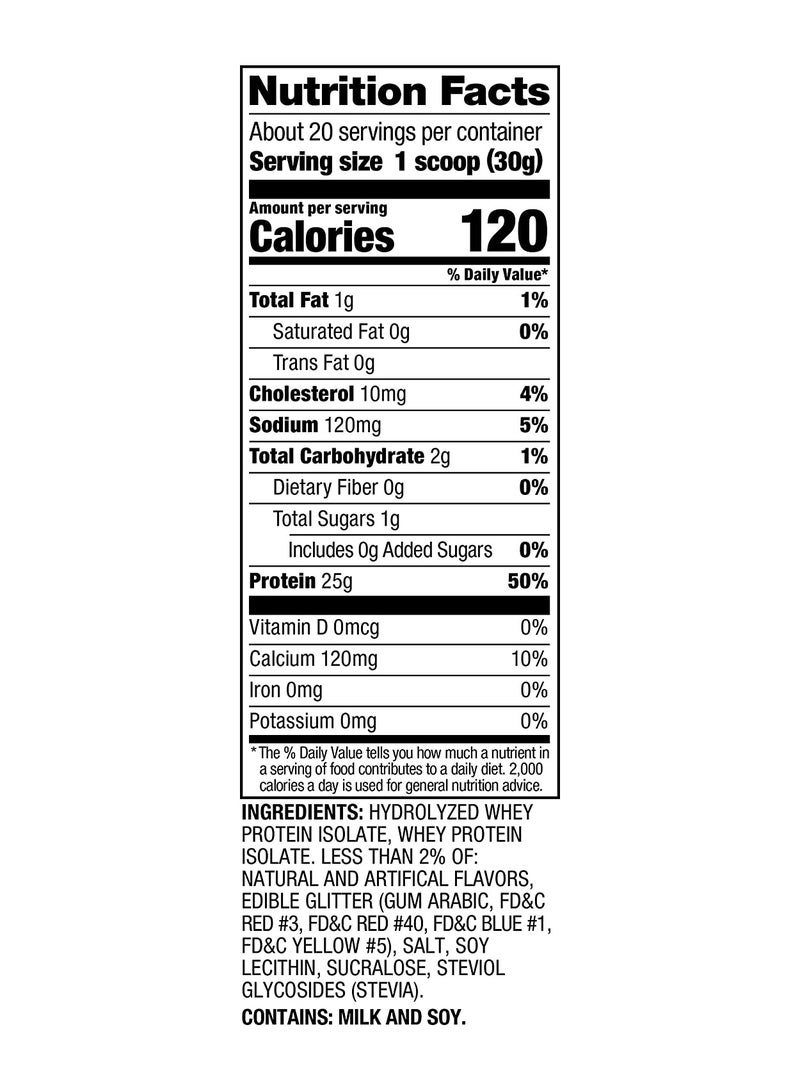 Iso 100 20 Serving Fruty Pebbles 610 Gm