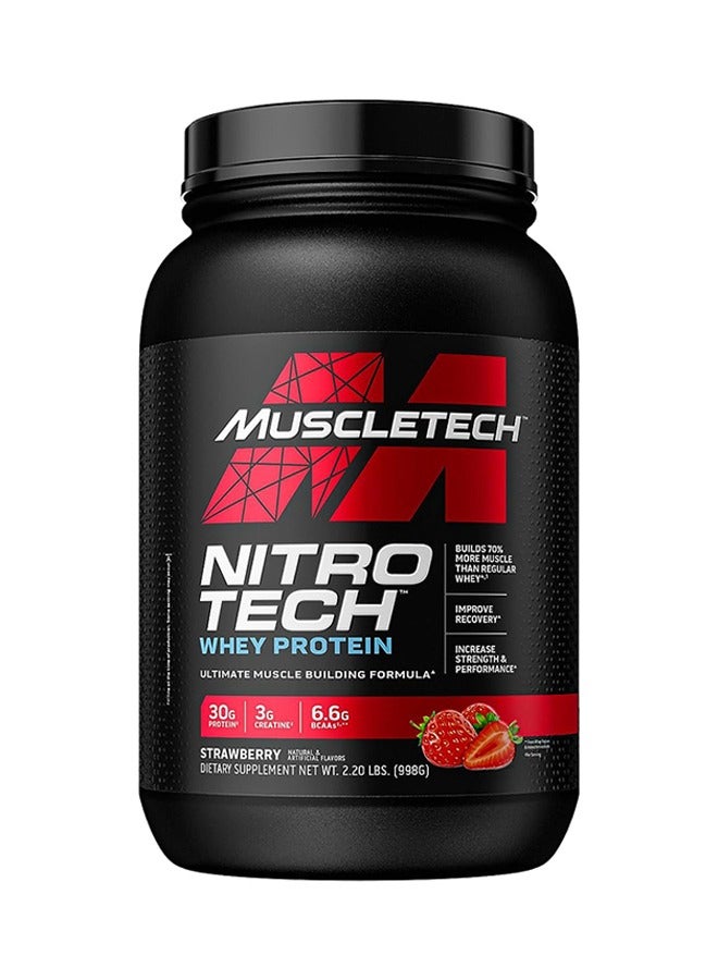MuscleTech Nitro Tech Strawberry 2.2lbs US (RB)