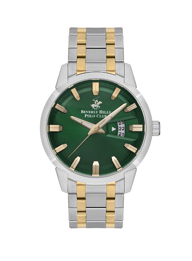 Beverly Hills Polo Club Men 's Green Dial Analog watch - BP3536X.270