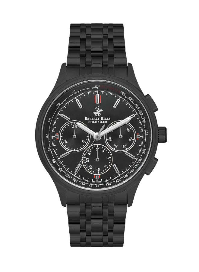 Beverly Hills Polo Club Men 's Black Dial Multi Function watch - BP3556X.650