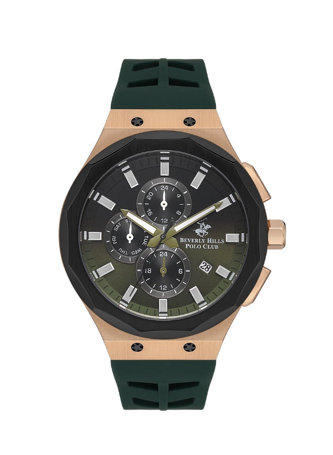 Beverly Hills Polo Club Men 's Black Dial Multi Function watch - BP3535X.875