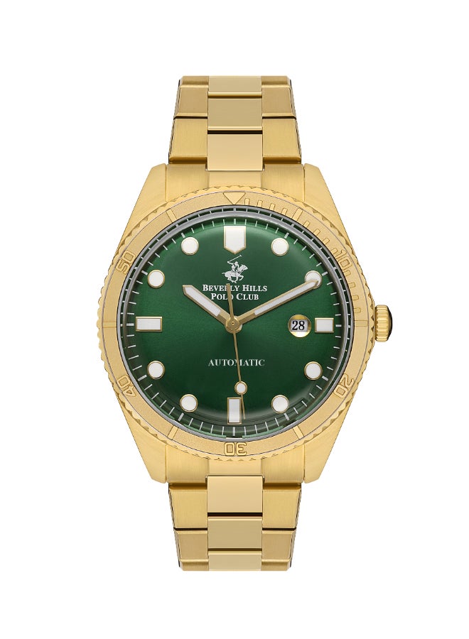 Beverly Hills Polo Club Men 's Green Dial Automatic watch - BP3576X.170
