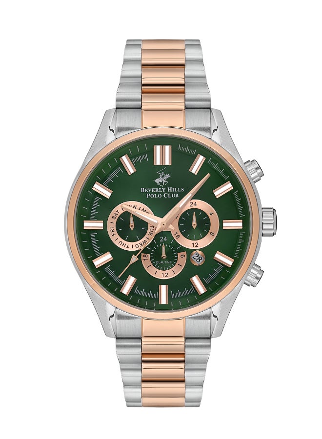 Beverly Hills Polo Club Men 's Green Dial Multi Function watch - BP3395X.570