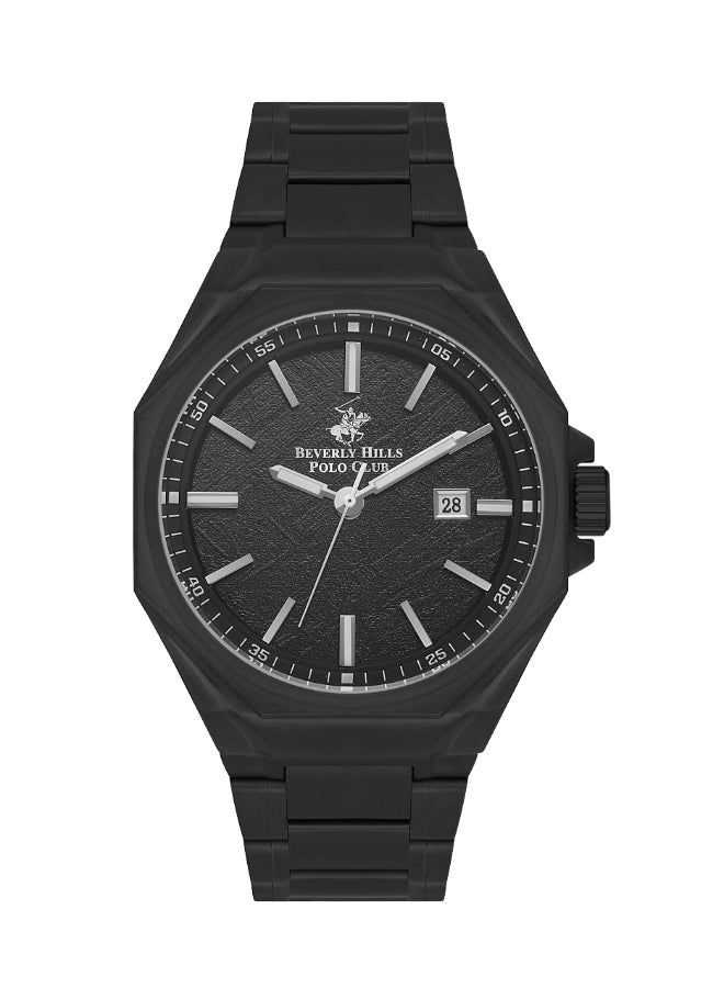 Beverly Hills Polo Club Men 's Black Dial Analog watch - BP3544X.650