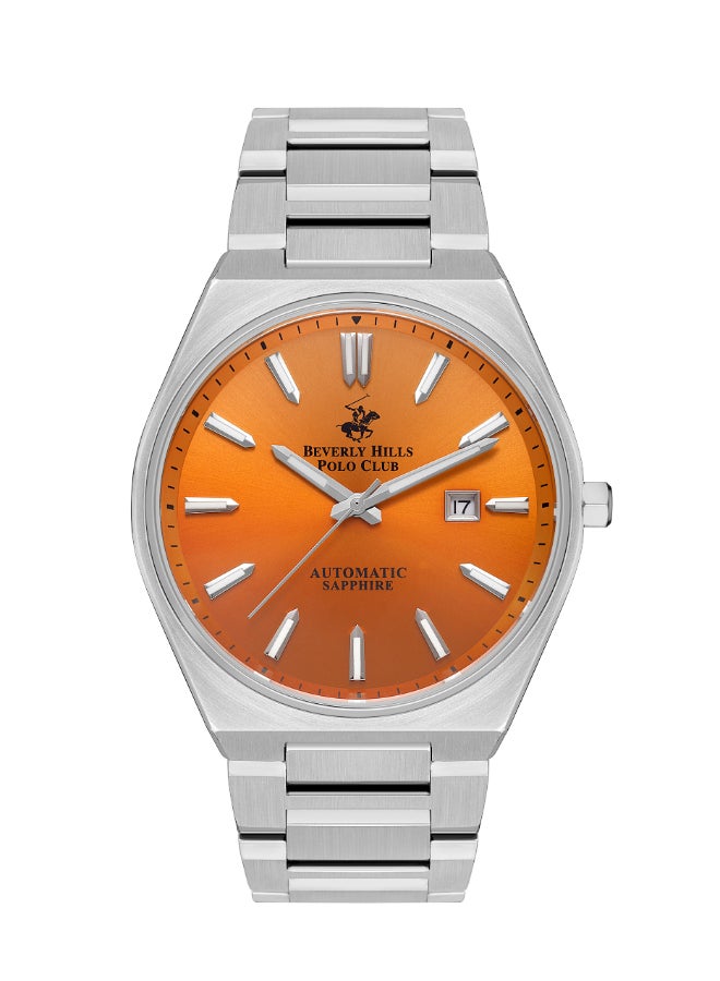 Beverly Hills Polo Club Men 's Orange Dial Automatic watch - BP3574X.380