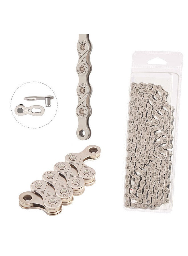 Bicycle Chains 6/7/8/9/10/11/12 Speed Bicycle Chains 116 Links MTB Mountain Bike Chains