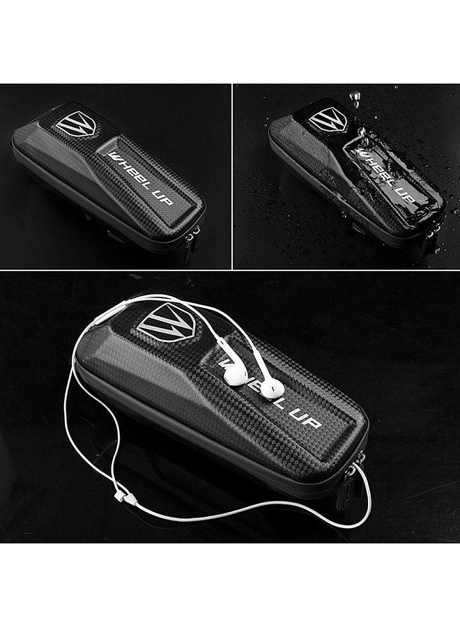 Bicycle Cycling Bag MTB Front Tube Hanging Pouch Waterproof Hard Shell EVA Bike Front Tube Bag