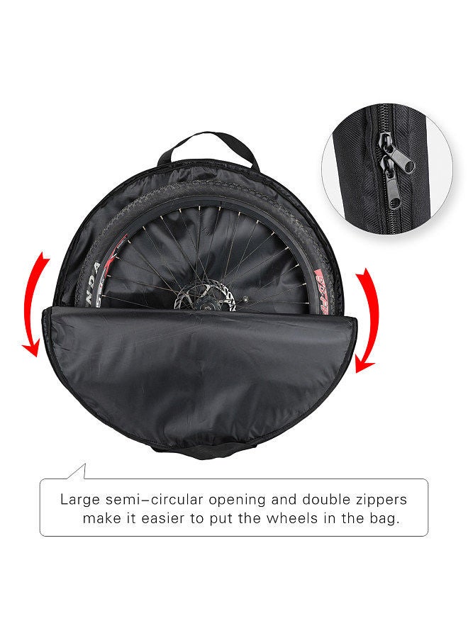 29 inch Bicycle Wheelset Bag Wheel Carry Bag Oxford Bike Travel Tire Bag Wheel Cover