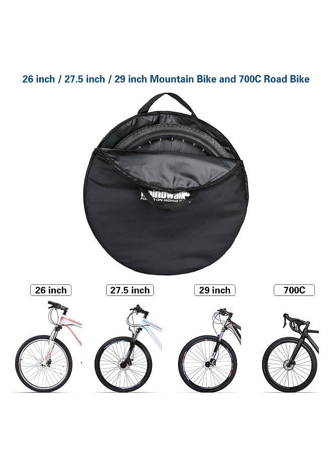 29 inch Bicycle Wheelset Bag Wheel Carry Bag Oxford Bike Travel Tire Bag Wheel Cover
