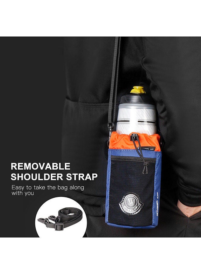 Bike Water Bottle Holder Bag Bicycle Handlebar Drink Beverage Holder Bag