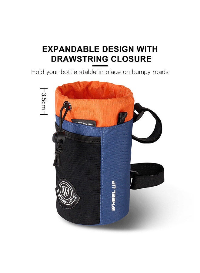 Bike Water Bottle Holder Bag Bicycle Handlebar Drink Beverage Holder Bag